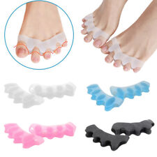 1 Pair Silicone Orthotics Toe Separator Spacers Stretcher Bunion Straighten *