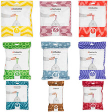Brabantia Pack Of 40 Perfect FIT Bin Bags Liners Size G 23-30L Extra Strong