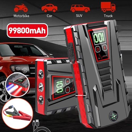 99800mah car jump starter pack - car,