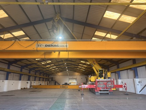 Workshop overhead demag - demag, gantry