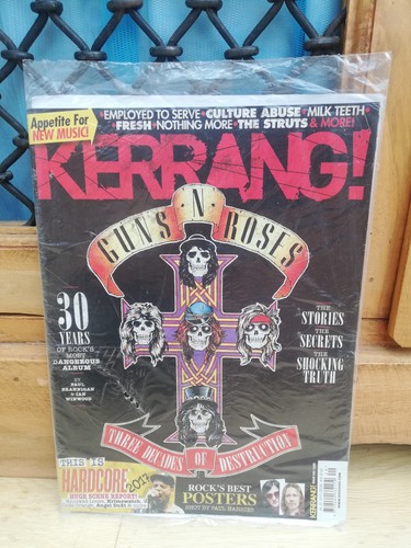 Kerrang magazine guns n - magazine,