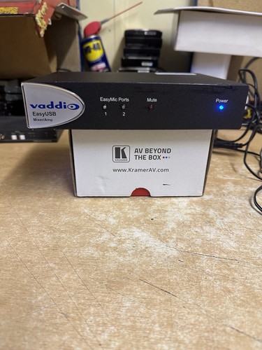 Vaddio easyusb mixer amp - vaddio, amp￼
