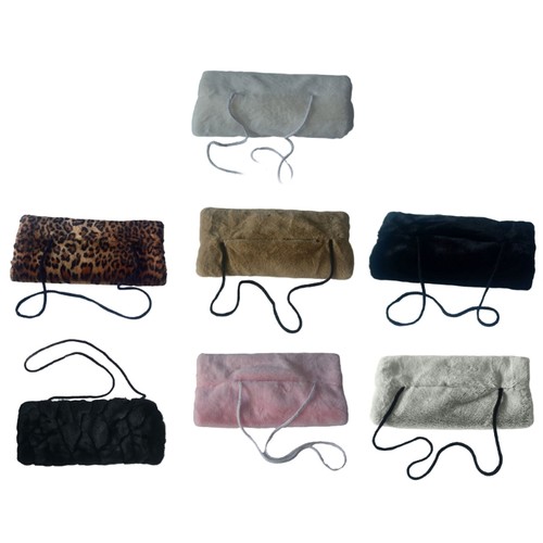 Plush hand muffs - men, women