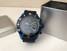 ICE Men's Stainless Chronograph Watch - Black Dial