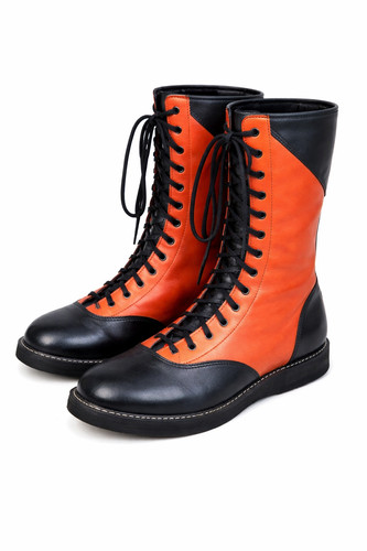 Handmade leather pro wrestling - leather,