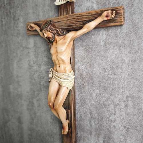 Catholic crucifix wall - 10",