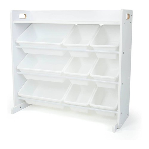 Kids wooden toy storage - wooden,