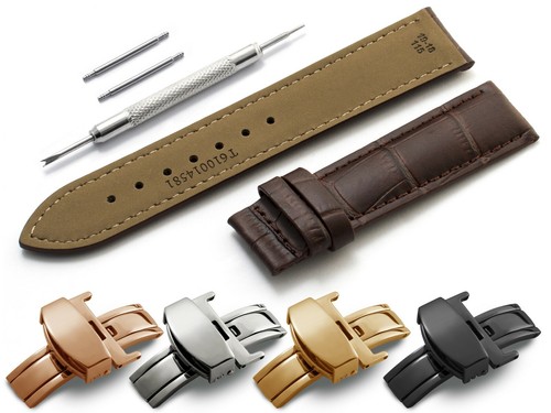 For tissot watch brown - brown, leather