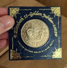 Queen's Golden Jubilee 2002 coin