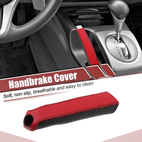 Faux leather handbrake cover - faux,
