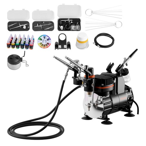 Vevor airbrush kit - airbrush, brush