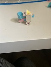 Vintage Bluebird Toys Ice-Cream Cart Bicycle Bike 1994 -  Polly Pocket