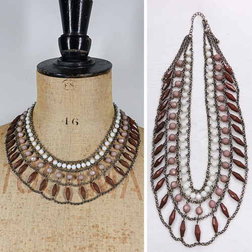 Cleopatra style beaded - cleopatra, collar