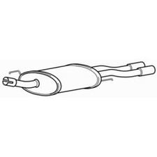 Quality Rear Exhaust Silencer