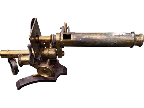 Antique brass theodolite - antique,