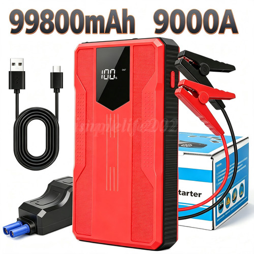 9000a car jump - jump, 12v