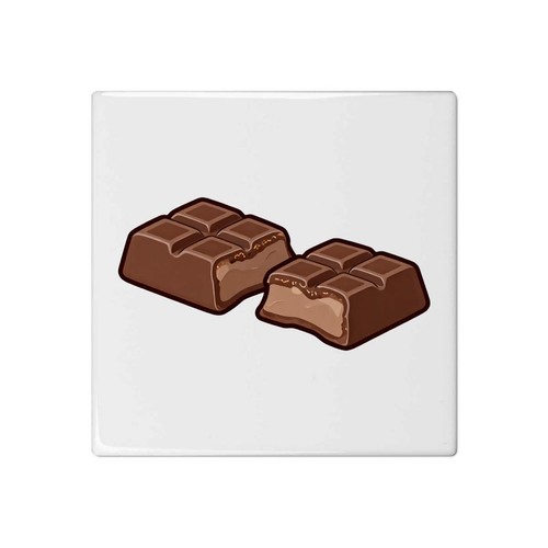 Broken chocolate bar 108mm - 'broken, bar'