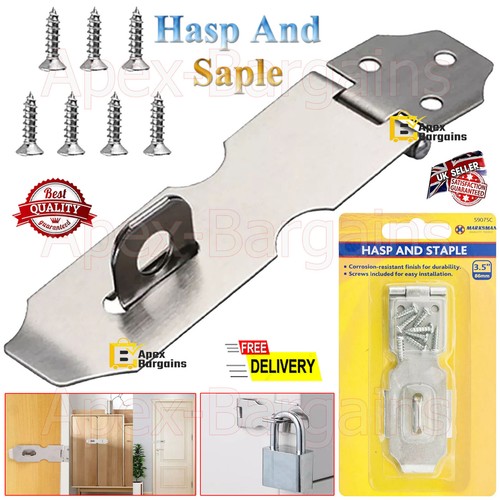 Hasp and staple - hasp,