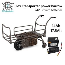 Fox Transporter power barrow 24V Lithium Battery Pack 14Ah 17.5Ah with charger