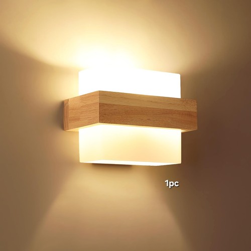 Comely wooden wall - wall, light