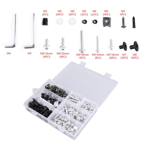 Fairing bolts screws kit - screws,