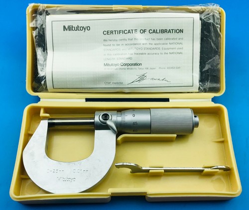 Mitutoyo outside micrometer - mitutoyo,