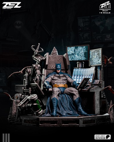 Batman throne zez 3d - on,