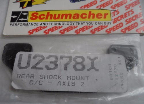 New vintage schumacher - vintage, rear