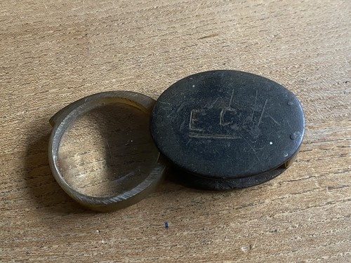 Antique pocket magnifying - pocket,
