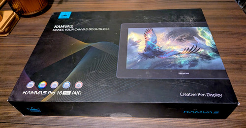 Huion kamvas pro plus - kamvas,