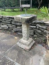 Vintage Stone Sundial Patio