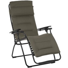 Lafuma Futura Air Comfort Garden Chair Recliner Durable Black Teal Green LFM3124