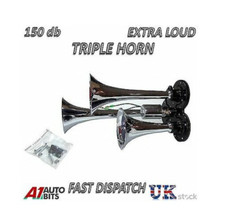 Triple Trumpet Air Horn 12 V