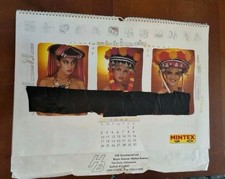 Mintex 1990 Calendar  Pin Up