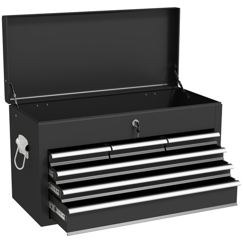 Homcom lockable metal tool - lockable,
