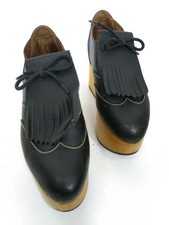 Vivienne Westwood Platform Pumps Shoes Rocking Horse Golf Size UK 4 Black