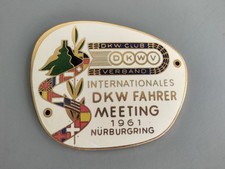 NURBURGRING MEETING CAR BADGE