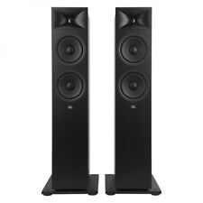 JBL Stage 260F Speakers - 6.5" FloorStanding Loudspeakers HDI Horn - Pair Black