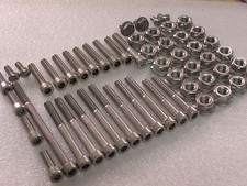 Yamaha RD500 YPVS RZ500 Engine + Cylinder 77x Stainless Allen Bolts Flange Nuts 
