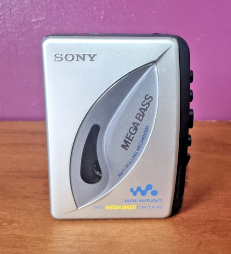 Sony walkman ex190 personal - walkman, wm-ex190