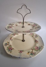 1930,s Floral Cake Stand