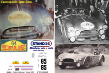 239 AC Cobra Schlesser Decals - Vanson Tour de Corse 1963 1:43