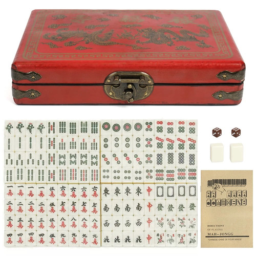 Vintage chinese mahjong - vintage,