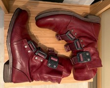 FLY London burgundy red