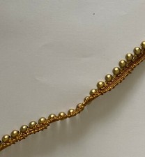 Pearl Lace Trim Off  White