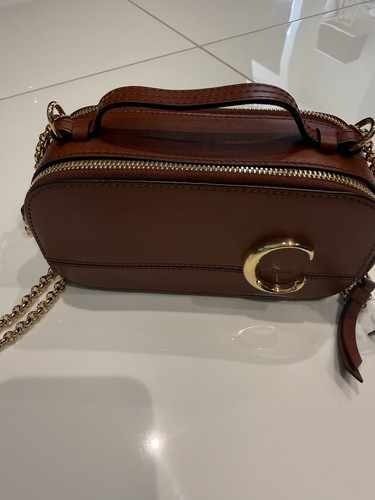 Chloé small brown smooth - small,
