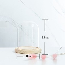 Clear Glass Display Dome Bell