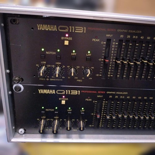 Yamaha q1131 graphic equalizer - yamaha,