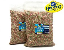 HERONS Pond Pellets Mix Ultralight 2 x 15L - Koi Goldfish Food - Premium Pellets