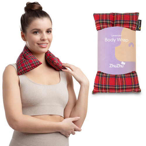 Zhu red tartan lavender - zhu-zhu,
